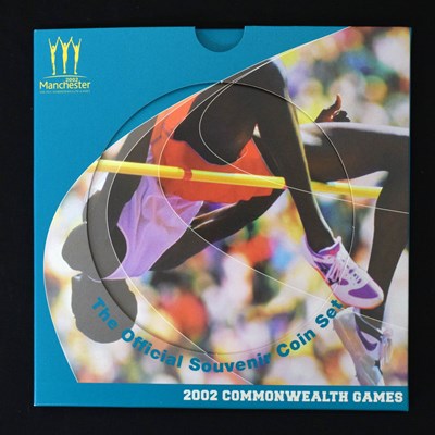 Lot 211 - Royal Mint £2 Manchester Commonwealth Games 'The Official Souvenir Coin Set', 2002