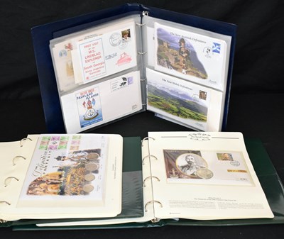 Lot 209 - Three albums of numismatic coin and other first day covers