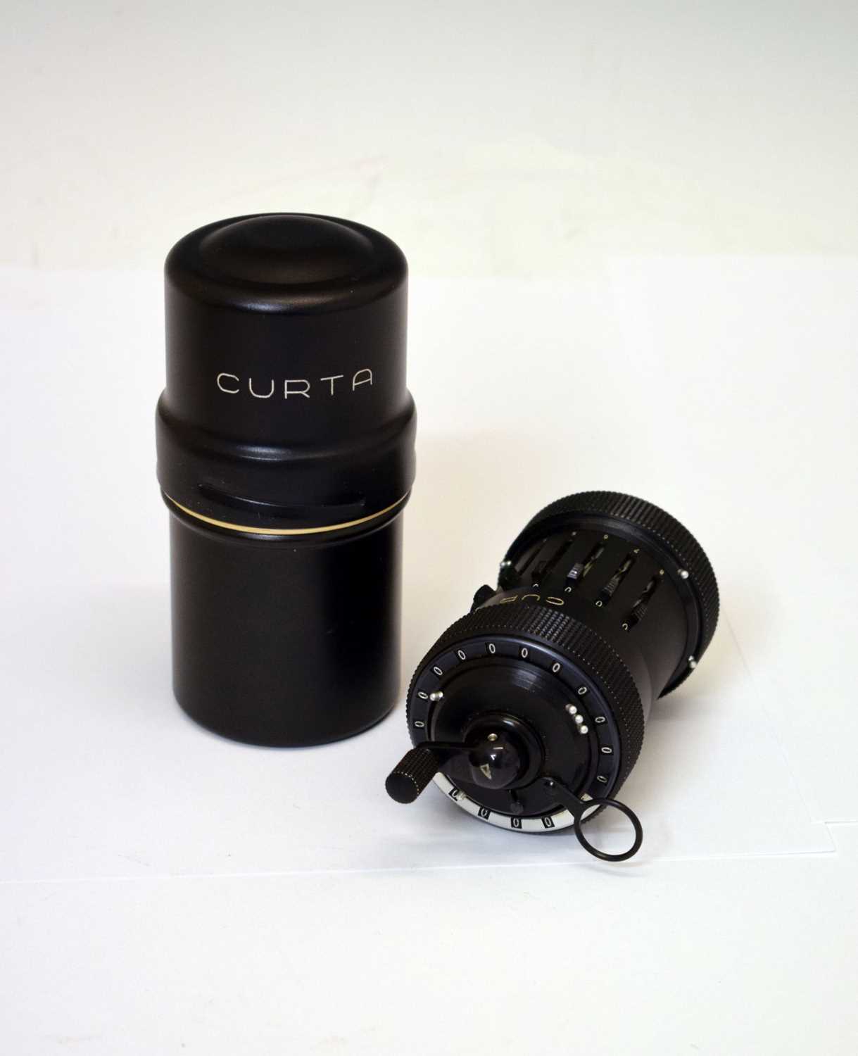 Lot 283 - Curt Herzstark for Contina AG, Leichtenstein - 'Curta' Type 1 calculator