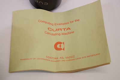 Lot 283 - Curt Herzstark for Contina AG, Leichtenstein - 'Curta' Type 1 calculator