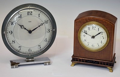 Lot 599 - Art Deco mantel clock, and 1920s mantel clock