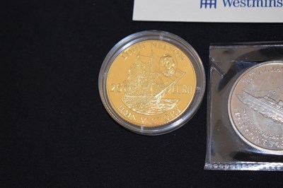 Lot 229 - Small collection of commemorative medallions relating to transport
