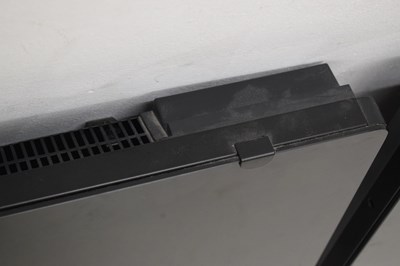 Lot 653 - Two Maplin Electronics glass fronted wall mounted convector heaters