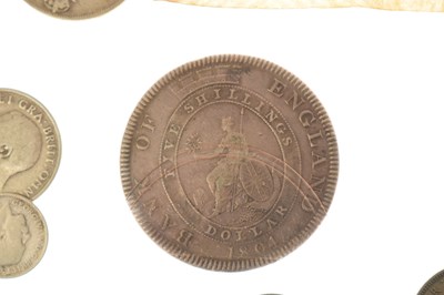 Lot 179 - George III silver dollar (5 shillings), Bank of England issue, 1804