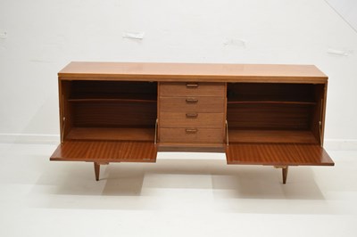 Lot 611 - White & Newton teak sideboard
