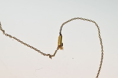 Lot 51 - Edwardian fringe necklace