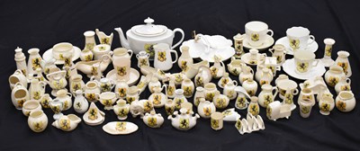 Lot 391 - Large quantity of Clevedon related novelty crested ware china