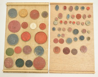 Lot 255 - Collection of 19th century and later facsimile plaster seals