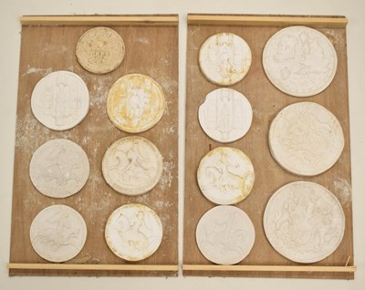 Lot 258 - Group of early 20th century facsimile plaster seal impressions