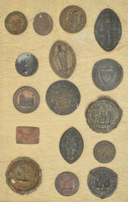 Lot 259 - Collection of early 20th century century facsimile metal seals