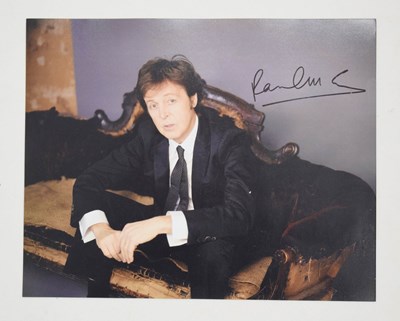 Lot 237 - Autographs - Paul McCartney (Beatles) signed photograph