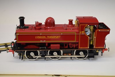 Lot 274 - Aster Hobby - Gauge 1 model live steam locomotive - London Transport Pannier Tank