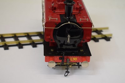 Lot 274 - Aster Hobby - Gauge 1 model live steam locomotive - London Transport Pannier Tank