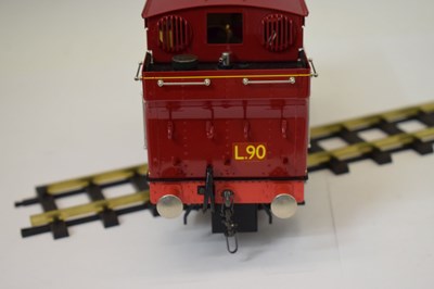 Lot 274 - Aster Hobby - Gauge 1 model live steam locomotive - London Transport Pannier Tank