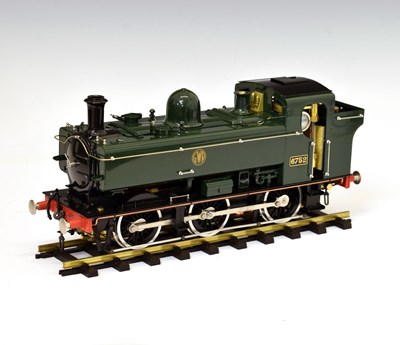 Lot Aster Hobby - Gauge 1 model live steam locomotive - ' The Pannier 0-6-0 Tank, Class 5700 '