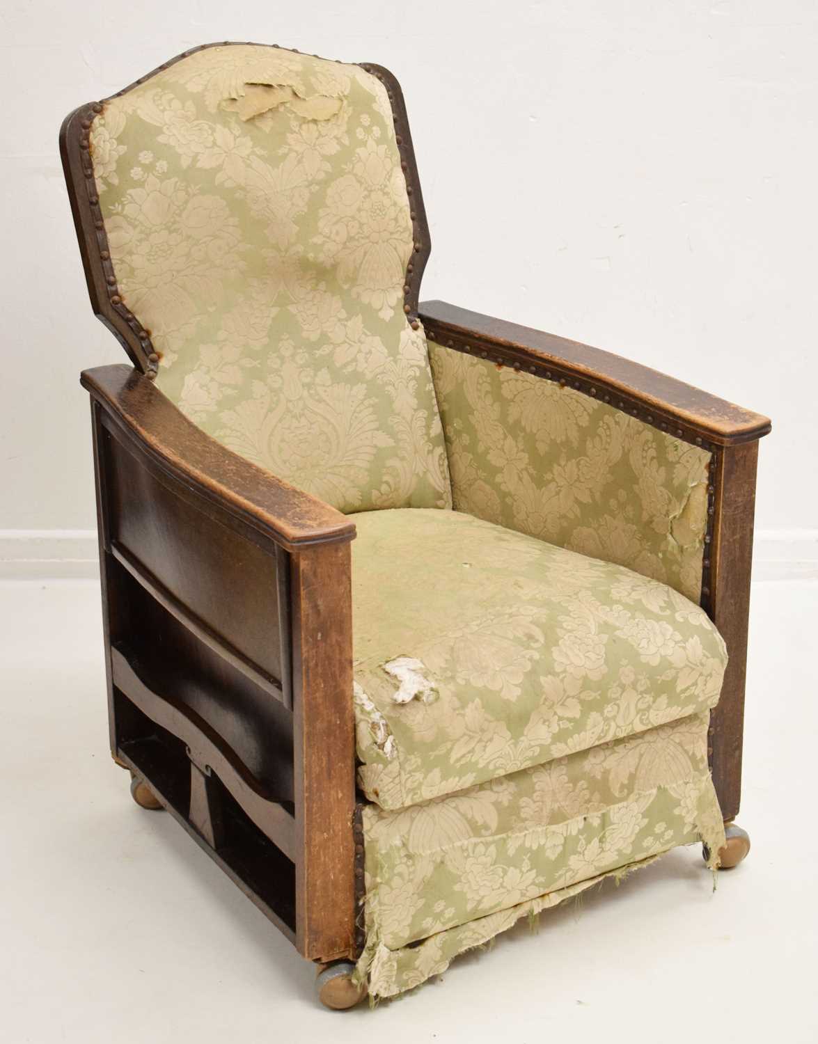 Lot 540 - 'The Drifter', an early 20th century oak patent recliner chair, circa 1925