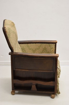Lot 540 - 'The Drifter', an early 20th century oak patent recliner chair, circa 1925