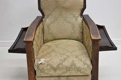 Lot 540 - 'The Drifter', an early 20th century oak patent recliner chair, circa 1925