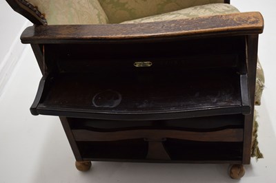 Lot 540 - 'The Drifter', an early 20th century oak patent recliner chair, circa 1925