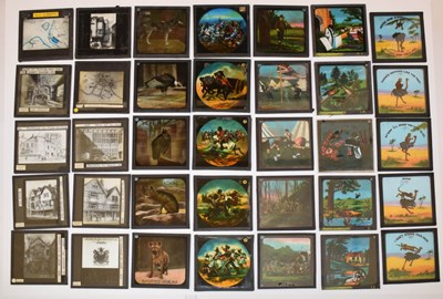 Lot 294 - Collection of coloured lantern slides