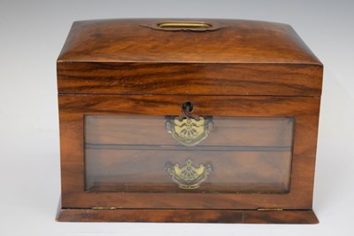 Lot 185 - Early 20th century jewellery box