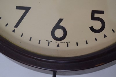 Lot 410 - Smiths 'Sectric' bakelite framed electric wall clock