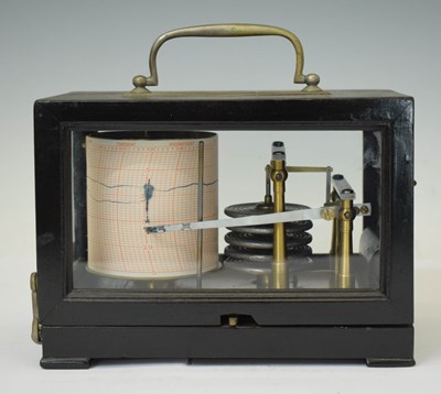 Lot 224 - 20th century French barograph