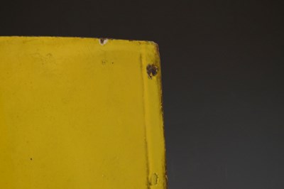Lot 269 - Advertising - Circa 1930s pictorial enamel corner sign