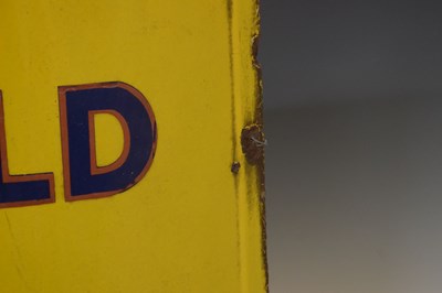 Lot 269 - Advertising - Circa 1930s pictorial enamel corner sign