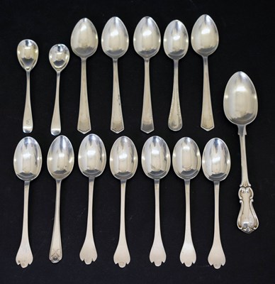 Lot 125 - Collection of silver spoons