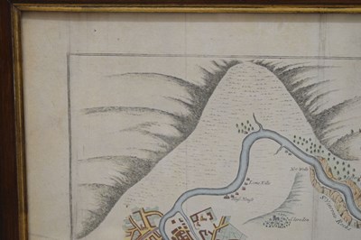 Lot 381 - Greenvile Collins (1643-1694) - 'The River Avon from the Severn to the Citty of Bristoll'