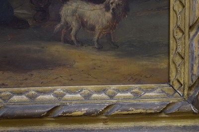 Lot 396 - Henry Park (British, 1816-1871) - Oil on panel - Mid 19th century depiction of a former soldier