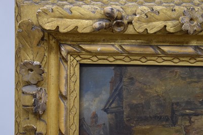 Lot 396 - Henry Park (British, 1816-1871) - Oil on panel - Mid 19th century depiction of a former soldier