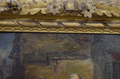 Lot 396 - Henry Park (British, 1816-1871) - Oil on panel - Mid 19th century depiction of a former soldier