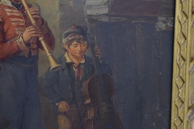 Lot 396 - Henry Park (British, 1816-1871) - Oil on panel - Mid 19th century depiction of a former soldier