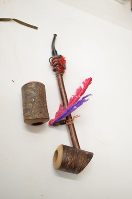 Lot 257 - Group of Native American beadwork-decorated garments and accessories (Ex 'Bristol Savages')