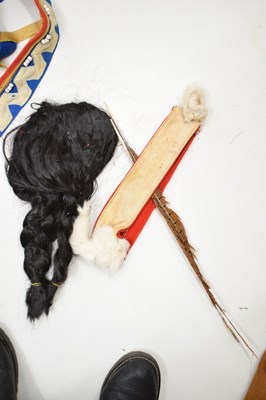 Lot 257 - Group of Native American beadwork-decorated garments and accessories (Ex 'Bristol Savages')