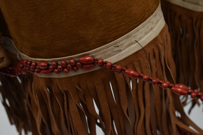 Lot 257 - Group of Native American beadwork-decorated garments and accessories (Ex 'Bristol Savages')