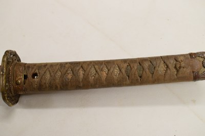 Lot 196 - Japanese officer's sword katana
