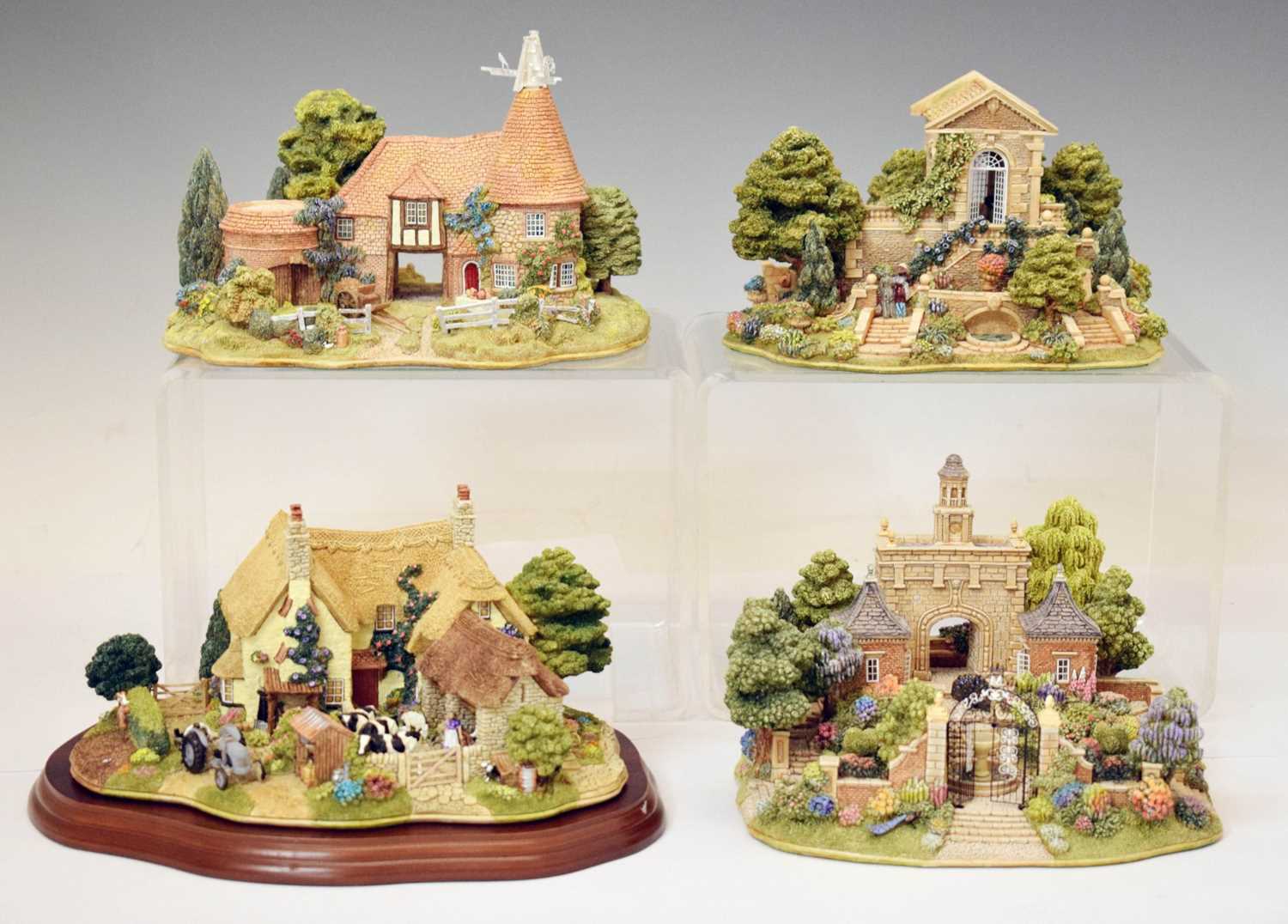 Lot 300 - Lilliput Lane - Four boxed limited edition models