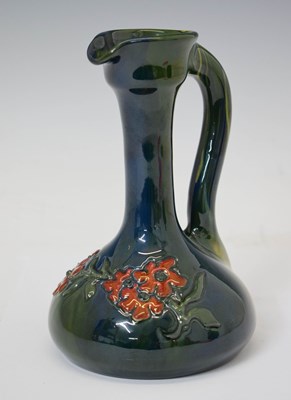 Lot 278 - Elton Ware (Clevedon) pottery jug, blue and green ground