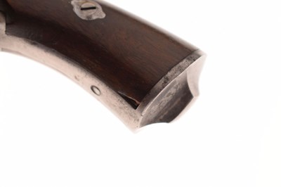 Lot 186 - 7mm six-shot Belgian pinfire revolver