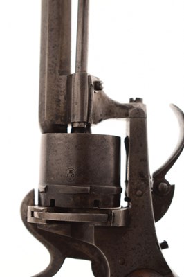 Lot 186 - 7mm six-shot Belgian pinfire revolver