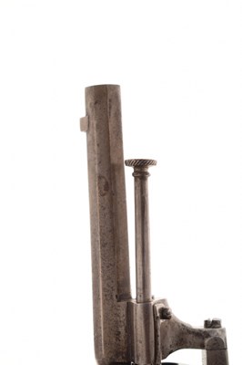 Lot 186 - 7mm six-shot Belgian pinfire revolver
