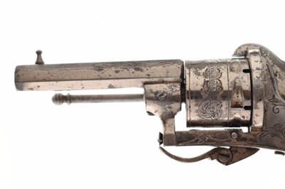 Lot 187 - 7mm six-shot pinfire revolver, 'The Guardian American Model CF 4878'