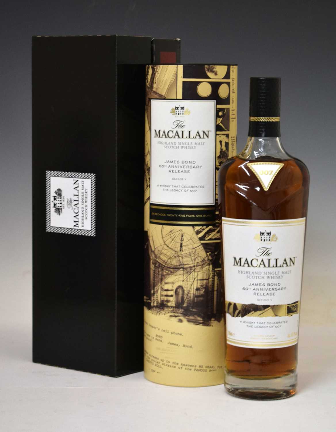 Lot 443 - The Macallan - James Bond 007 60th Anniversary Release, Decade V