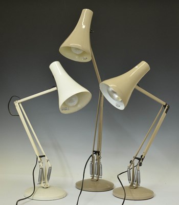 Lot 215 - Three Anglepoise lamps