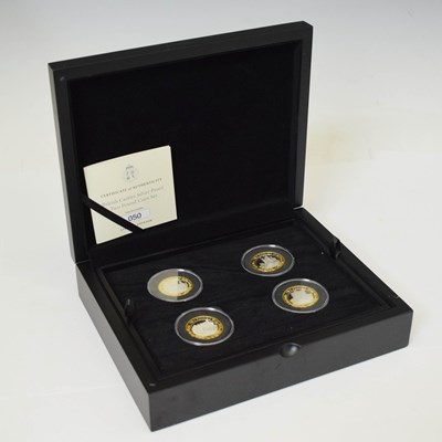 Lot 143 - Charles III Isle of Man British Castles Silver Proof Two Pound Coin Set