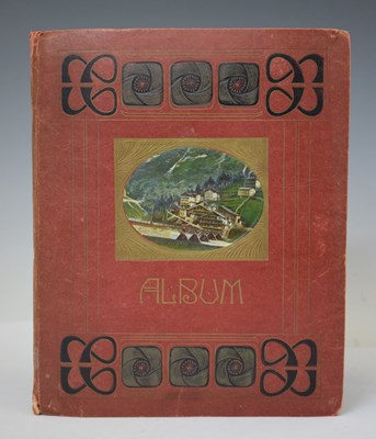 Lot 172 - Early 20th century album of approximately 80 postcards