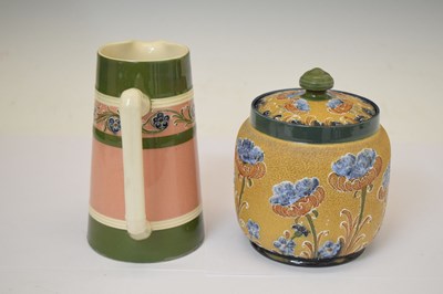 Lot 353 - William Moorcroft for James Macintyre & Co., Poppy Pattern tobacco jar